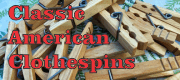 eshop at web store for Clothespins / Clothes Pins Made in America at Classic American Clothes Pins in product category Clothing Accessories